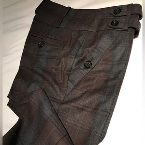 6 Anthropologie Plaid Pants